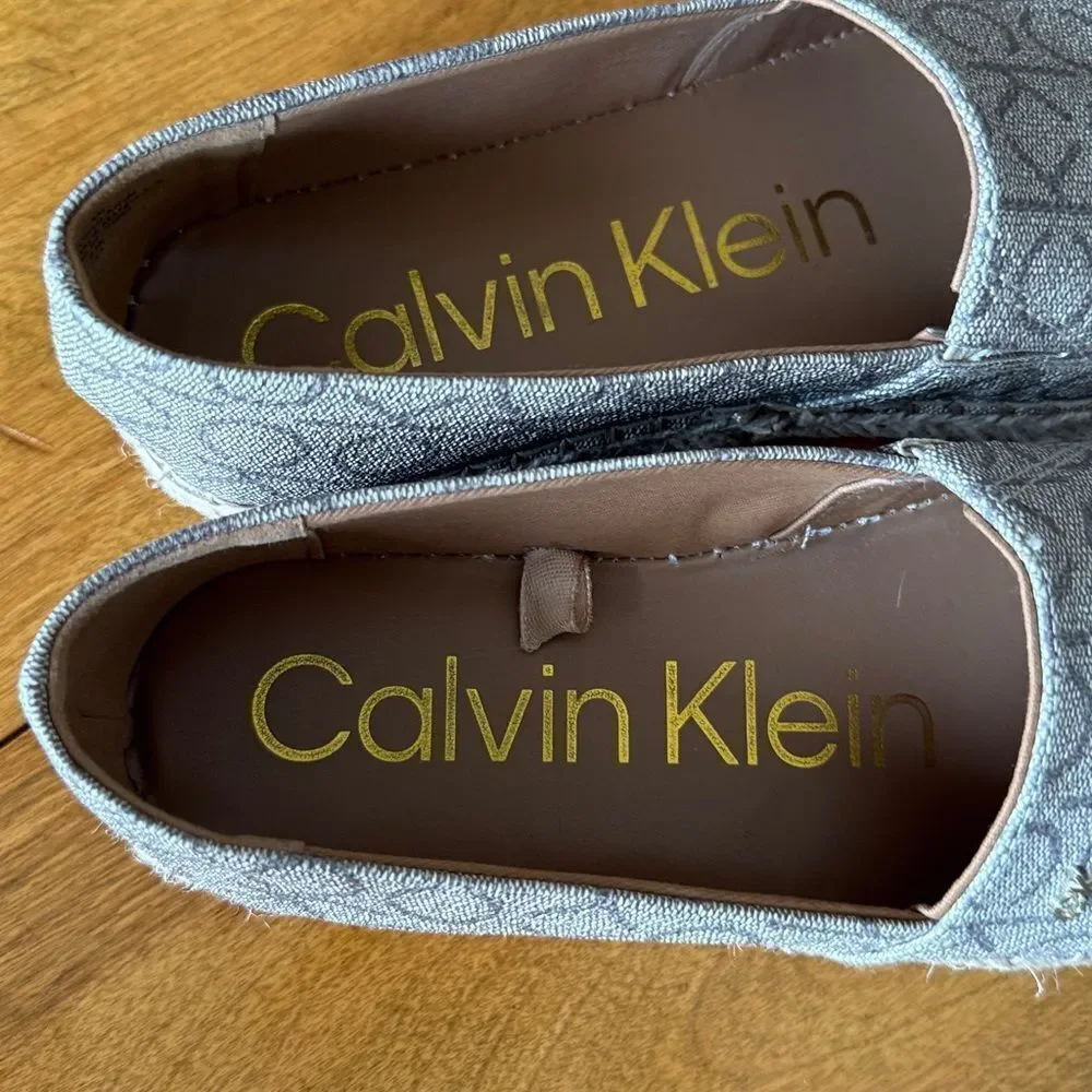 Calcin Klein espadrille flats